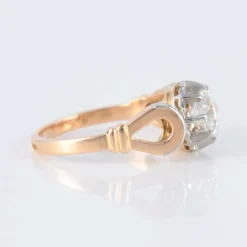 Bague Solitaire Art Déco