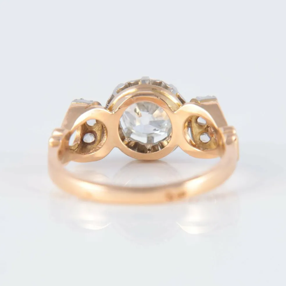 Bague Solitaire Art Déco