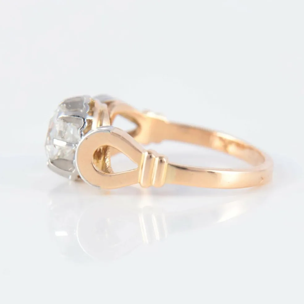 Bague Solitaire Art Déco