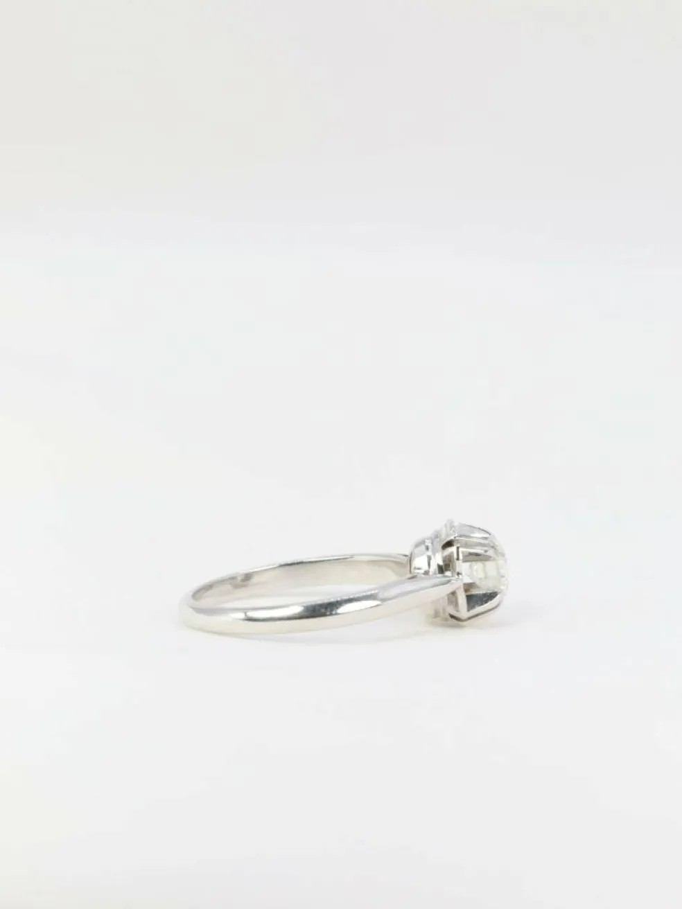 Bague solitaire Art Déco Diamant 0,50ct