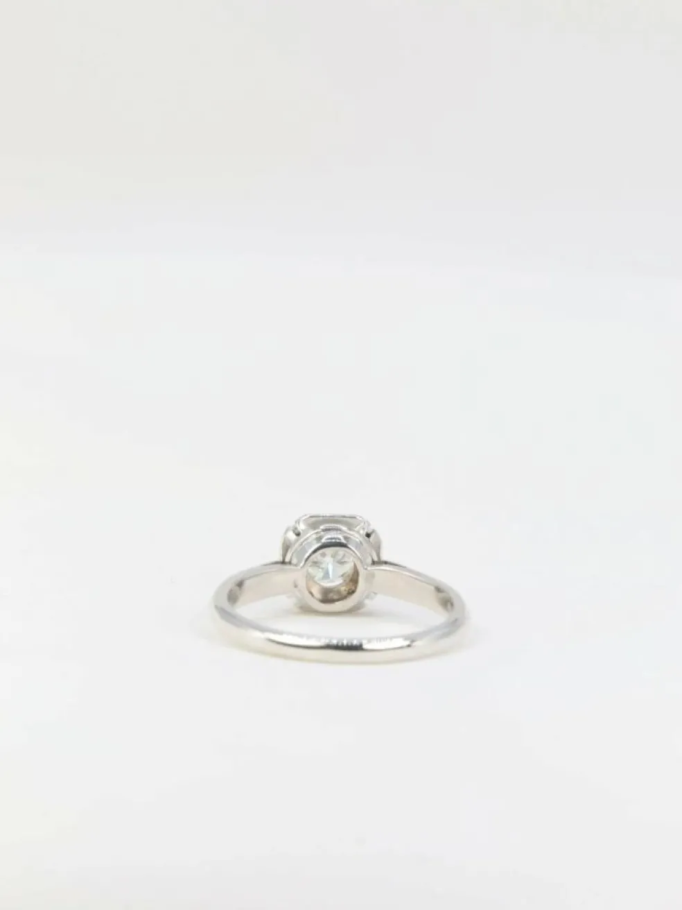 Bague solitaire Art Déco Diamant 0,50ct