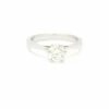 Bague solitaire avec diamant de 1,22 ct