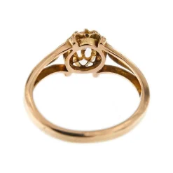 Bague solitaire avec diamant de 0,35 ct