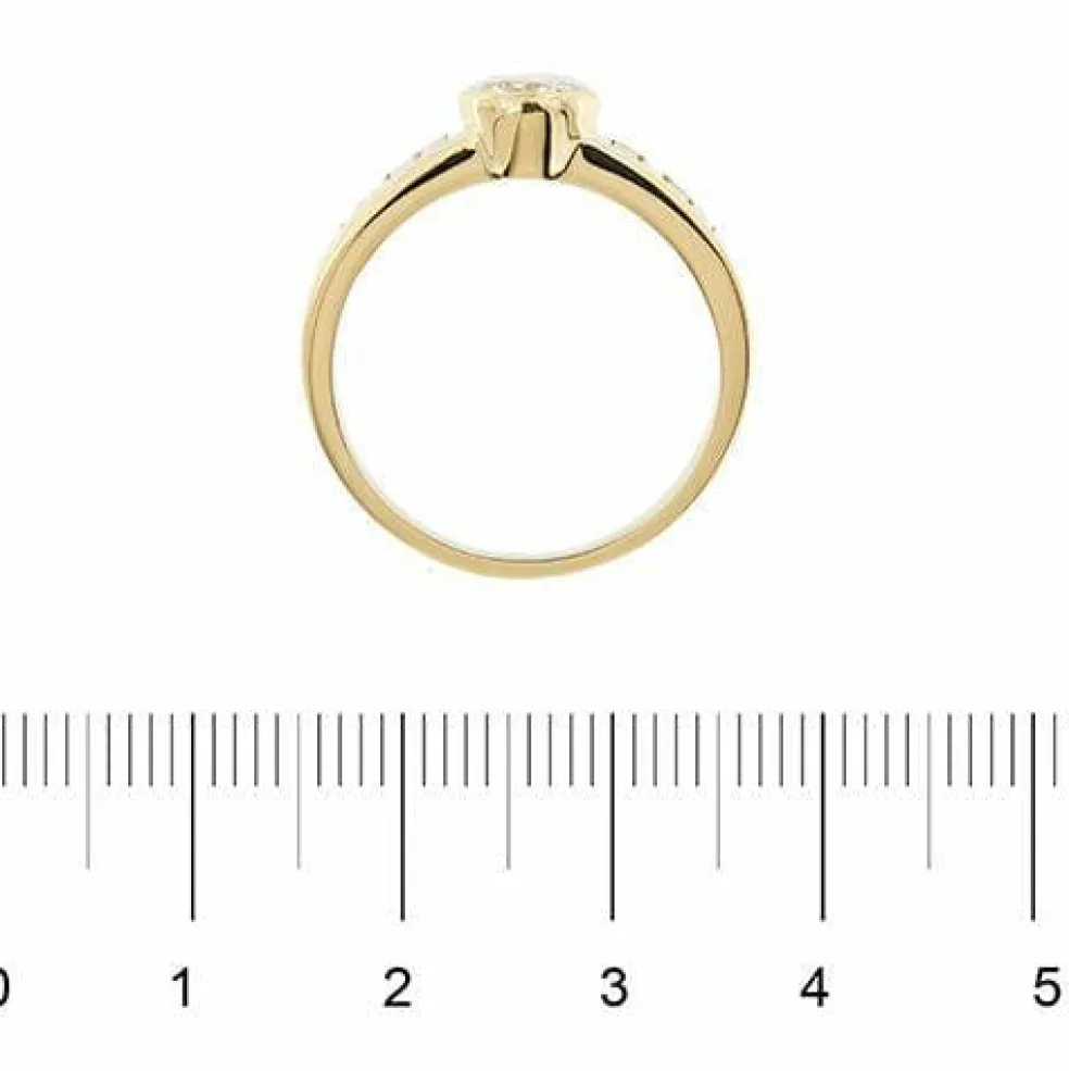 Bague solitaire avec diamant 1,16 ct