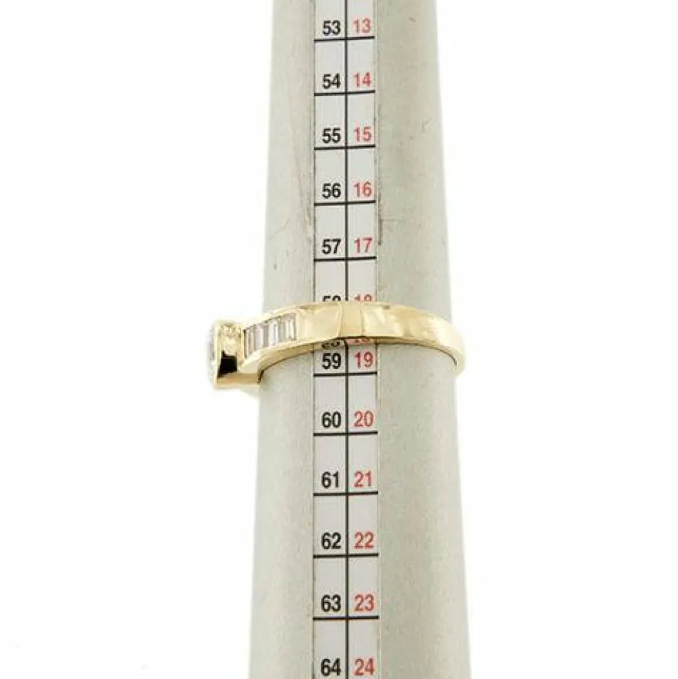 Bague solitaire avec diamant 1,16 ct