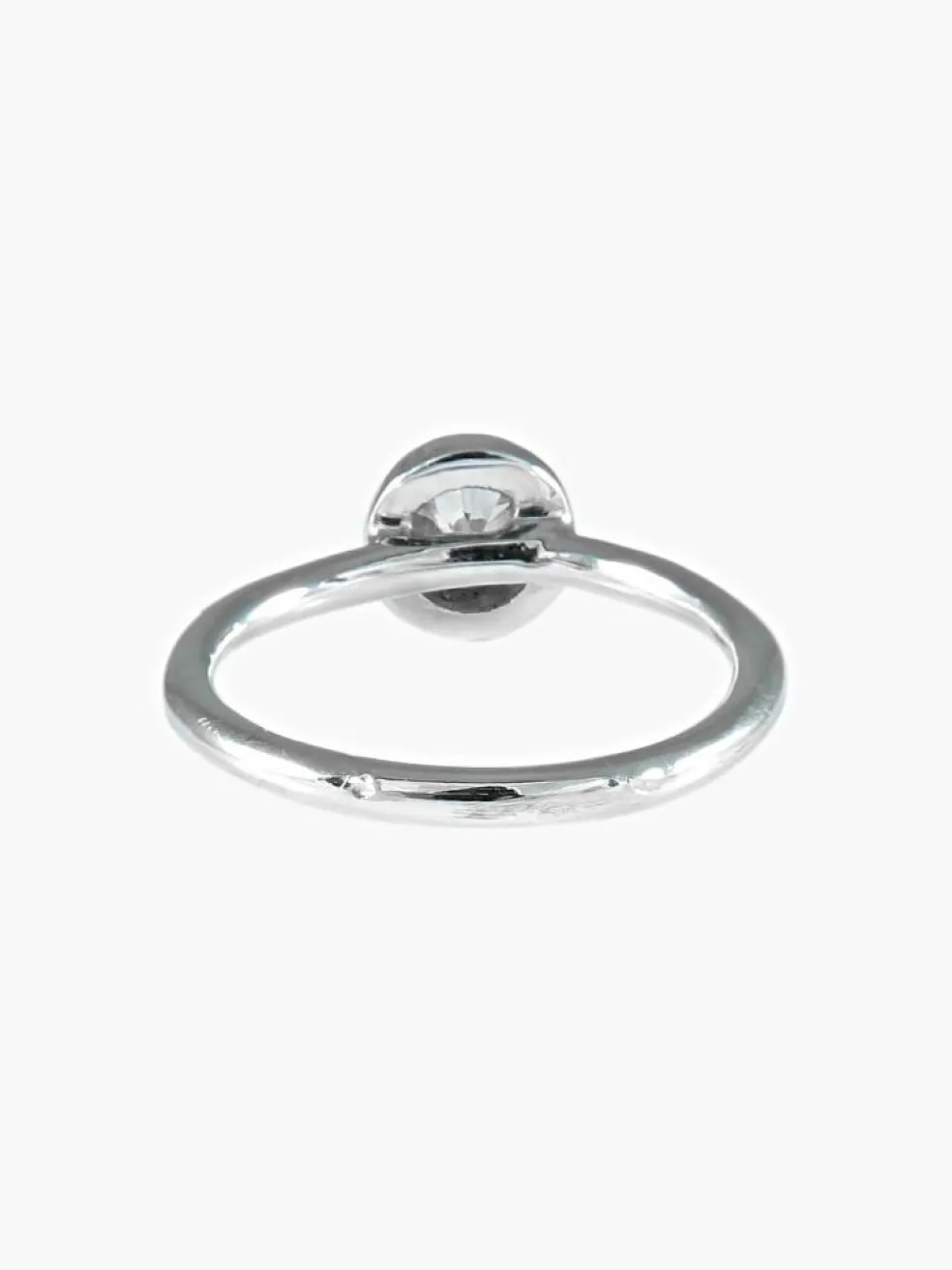 Bague solitaire certificat du LFG