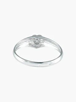 Bague Solitaire Coeur