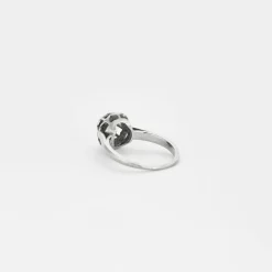 Bague Solitaire coupole diamant 0.40ct