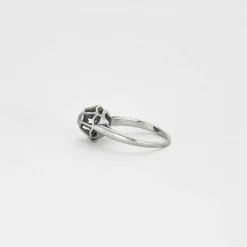 Bague Solitaire coupole diamant 0.40ct