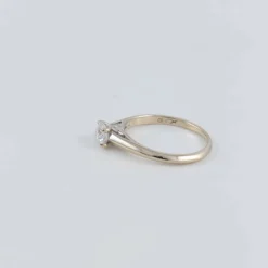 Bague Solitaire croisé