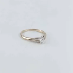 Bague Solitaire croisé
