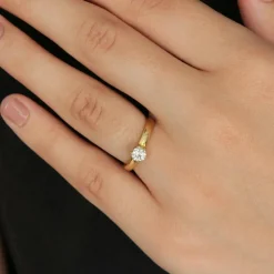 Bague Solitaire 0.35ct