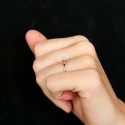 Bague Solitaire 0.16ct