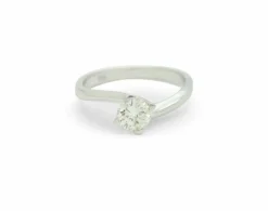 Bague solitaire ct 0,56