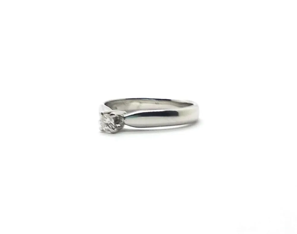 BAGUE SOLITAIRE CT 0,12