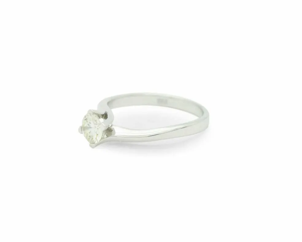 Bague solitaire ct 0,56