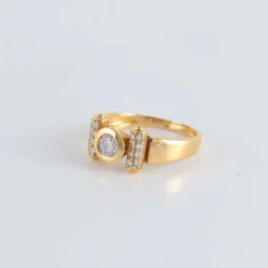 Bague Solitaire 0.30ct accompagné