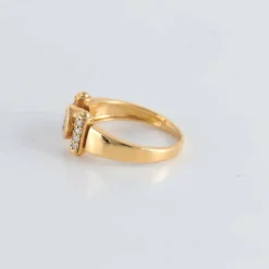 Bague Solitaire 0.30ct accompagné