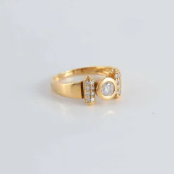 Bague Solitaire 0.30ct accompagné