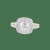 Bague Solitaire 1.22ct Blanc exceptionnel