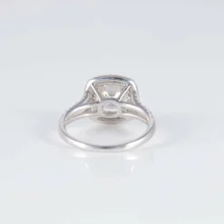 Bague Solitaire 1.22ct Blanc exceptionnel