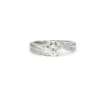Bague solitaire diamant