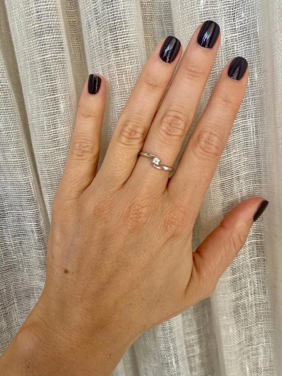 Bague solitaire Diamant