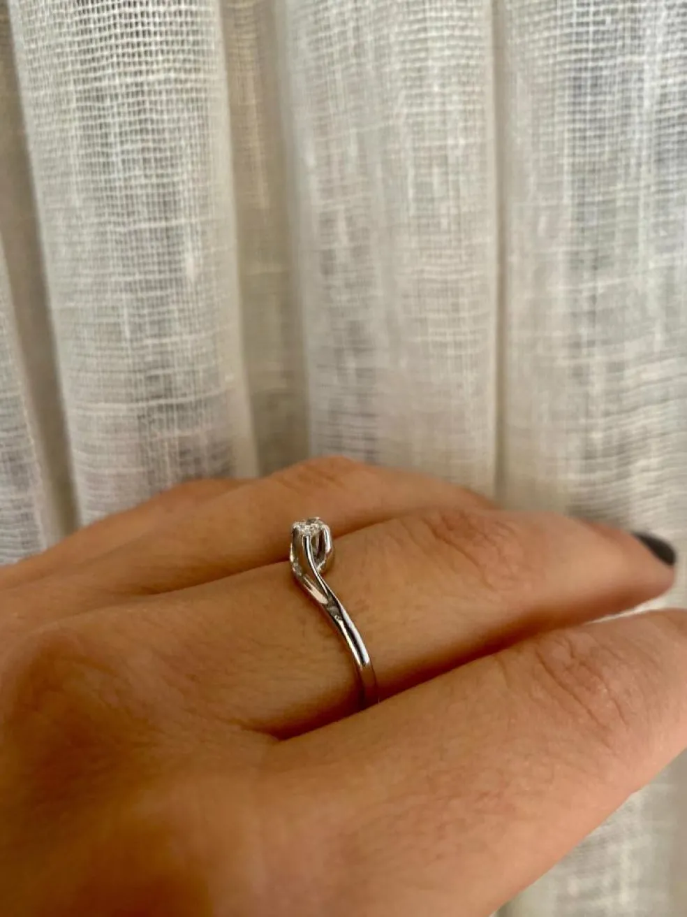 Bague solitaire Diamant