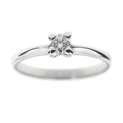 Bague solitaire diamant 0,25 ct