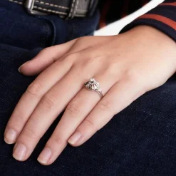 Bague solitaire diamant 0,10 ct