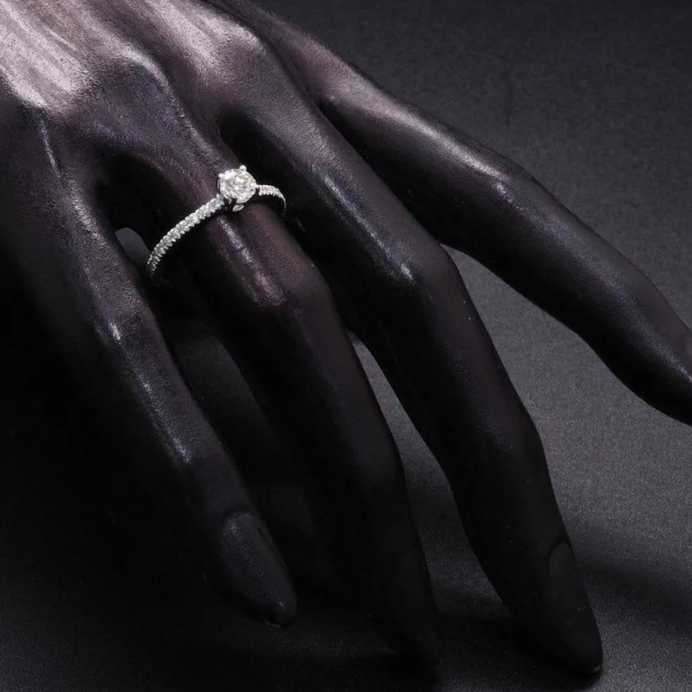 Bague Solitaire Diamant 0.40 carat