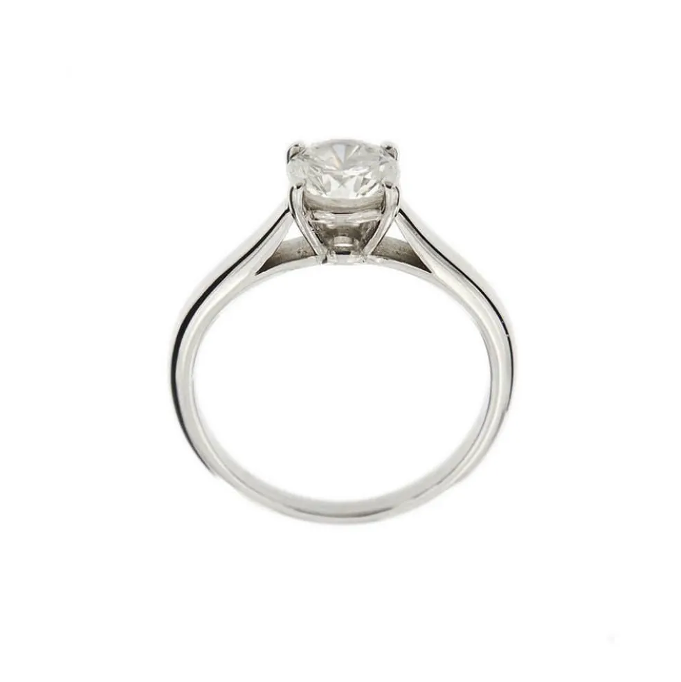 Bague solitaire diamant 0,98 ct