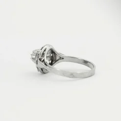 Bague solitaire diamant 0,10 ct