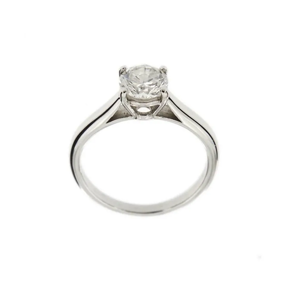 Bague solitaire diamant 0,98 ct