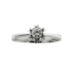 Bague solitaire diamant 0,29 ct