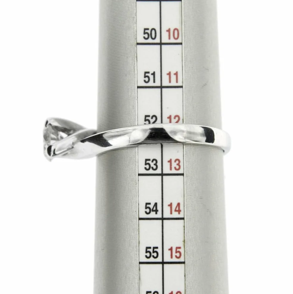 Bague solitaire diamant 0,54 ct
