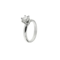 Bague solitaire diamant 1,15 ct
