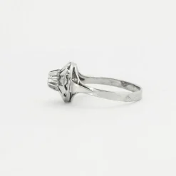 Bague solitaire diamant 0,10 ct