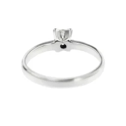 Bague solitaire diamant 0,25 ct