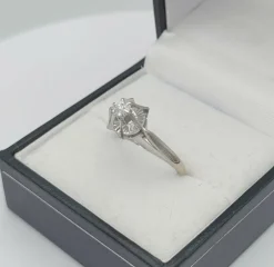 Bague Solitaire diamant 0.25 ct