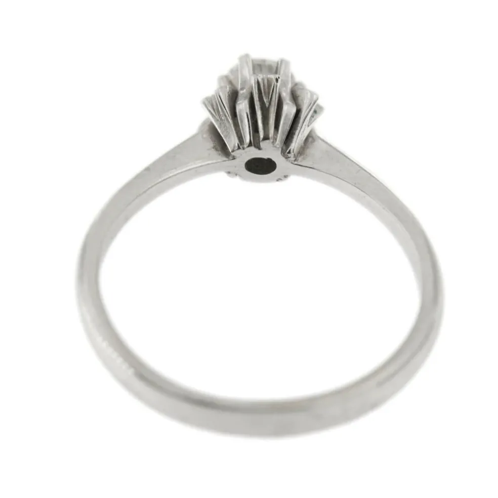 Bague solitaire diamant 0,29 ct