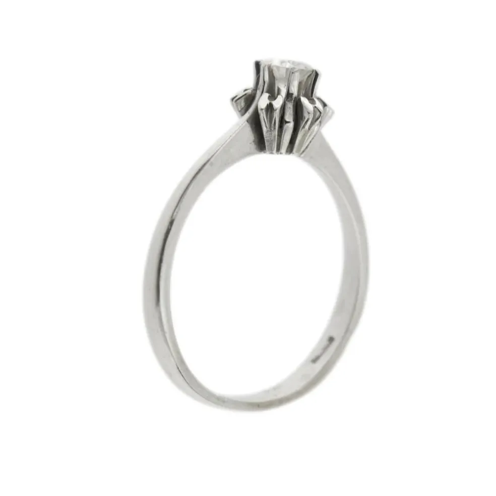 Bague solitaire diamant 0,29 ct