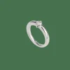 Bague solitaire diamant 0.40ct