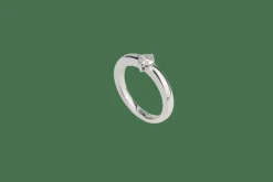 Bague solitaire diamant 0.40ct