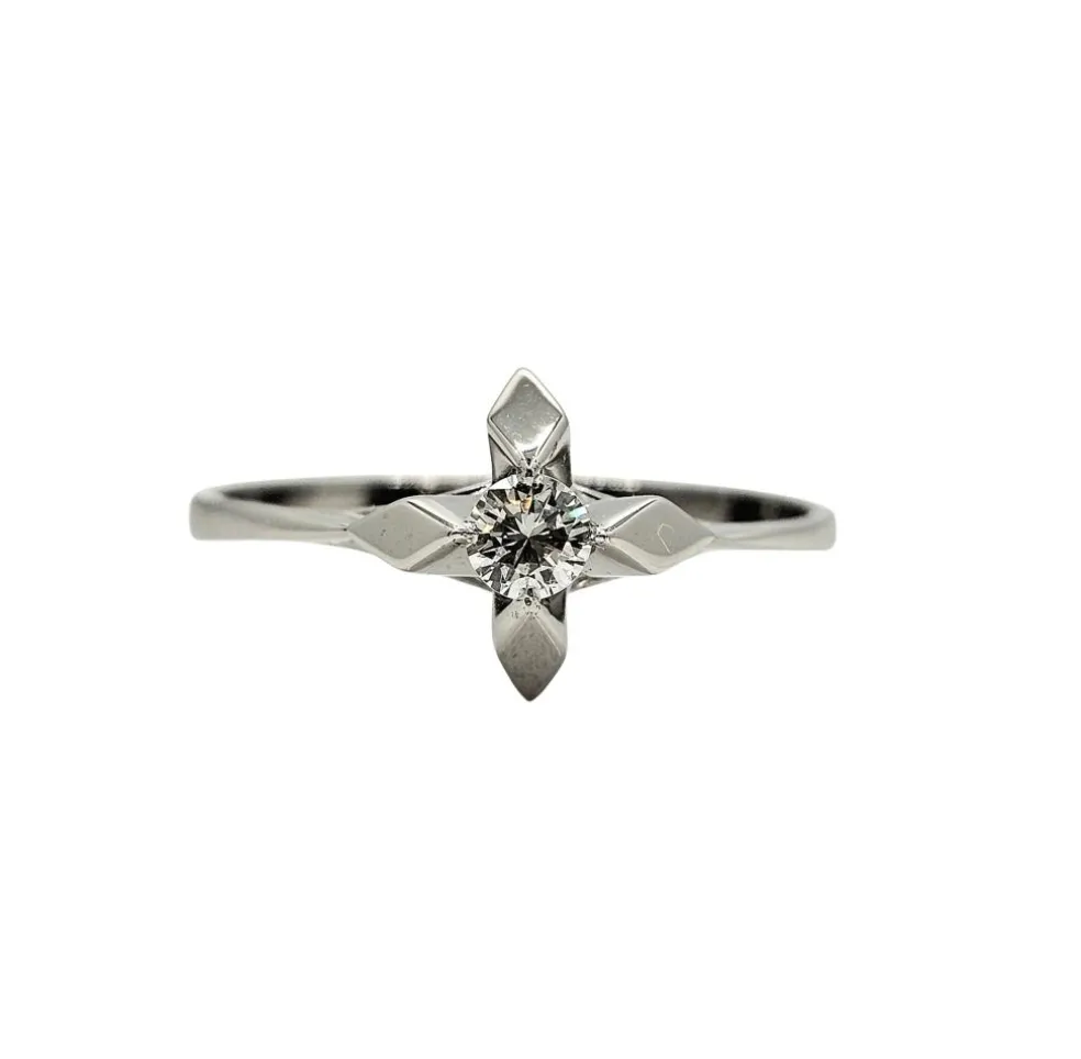Bague Solitaire Diamant 0.15ct