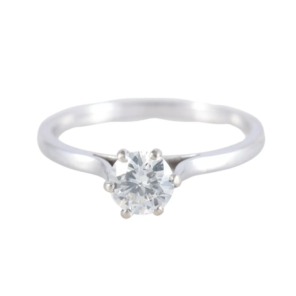 Bague Solitaire Diamant 0.78ct