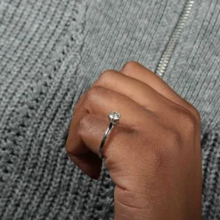 Bague Solitaire Diamant 0.78ct