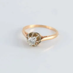 Bague Solitaire Diamant 0.40ct