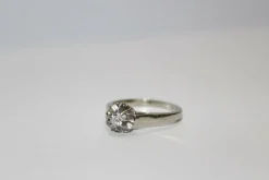 Bague solitaire Diamant 0.16ct