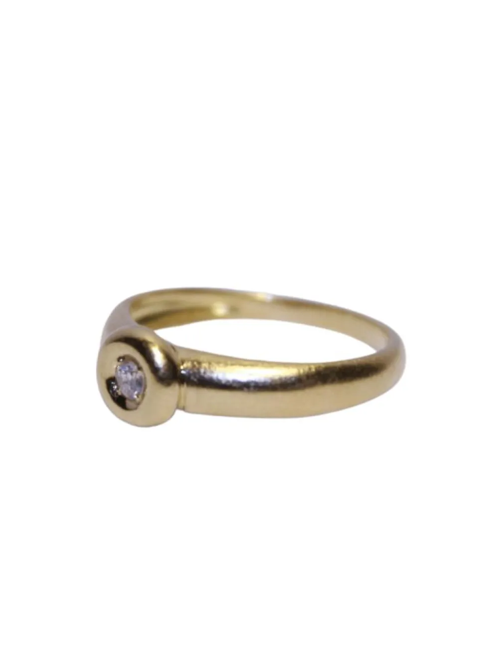 Bague solitaire Diamant 0.065ct